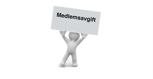 Dags att betala medlemsavgiften för 2019